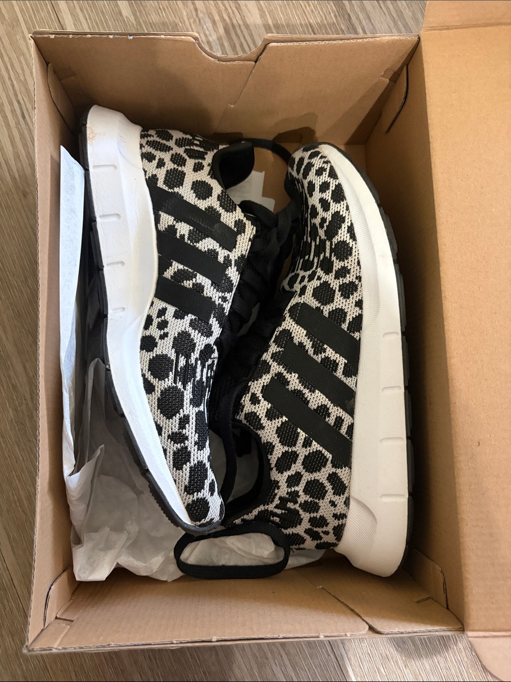 Adidas Leopard Knit Sneakers